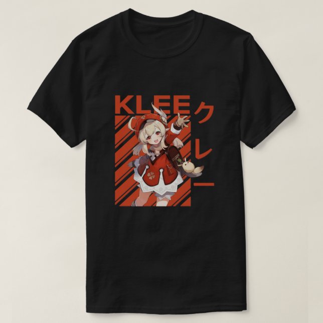 Camiseta Klee Genshin Impact Classic (Diseño del anverso)