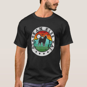 Camiseta Klee Kai Alaskan Retro Vintage Mamá Papá Perro