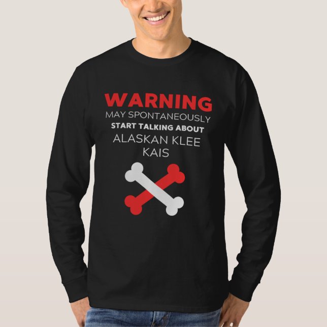 Camiseta Klee Kai de Alaska (Anverso)