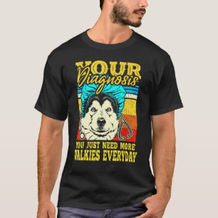 Camiseta Klee Kai Malamute de Alaska Husky Siberiano Perro 