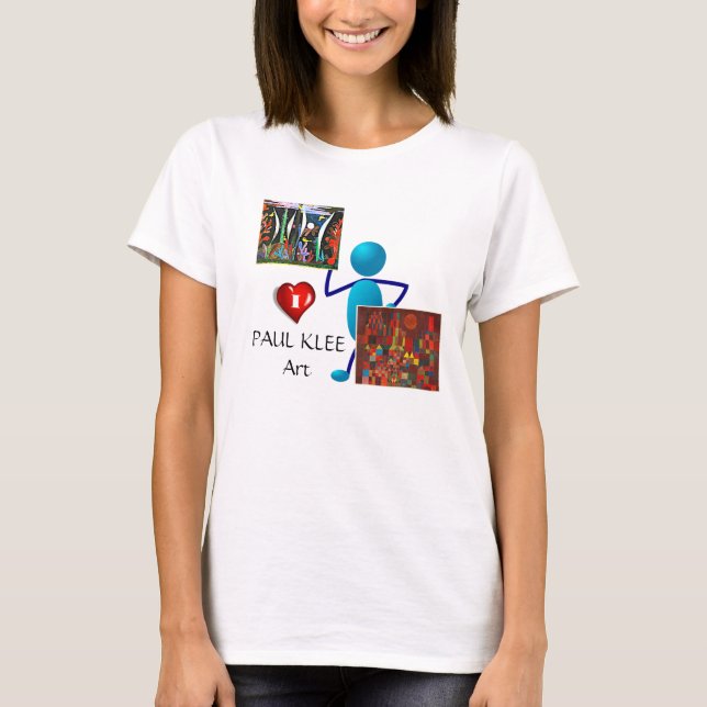 Camiseta Klee - Paul Klee Art (Anverso)