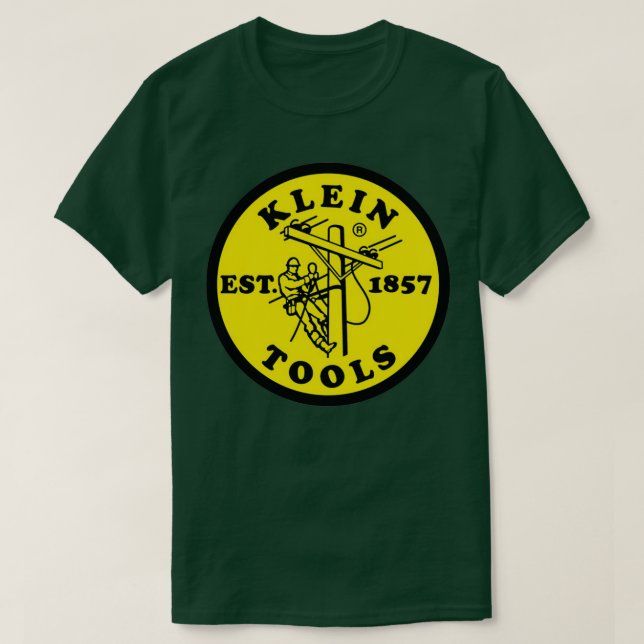 Camiseta Klein Tools Est 1857 (Diseño del anverso)