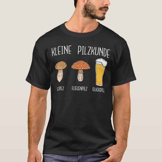 Camiseta Kleine Pilzkunde Glückspilz Beer Dice (Anverso)