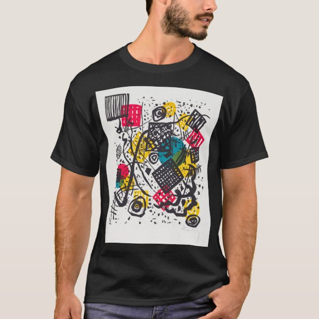 Camiseta Kleine Welten V (Small Worlds V) Wassily Kandinsky (Anverso)