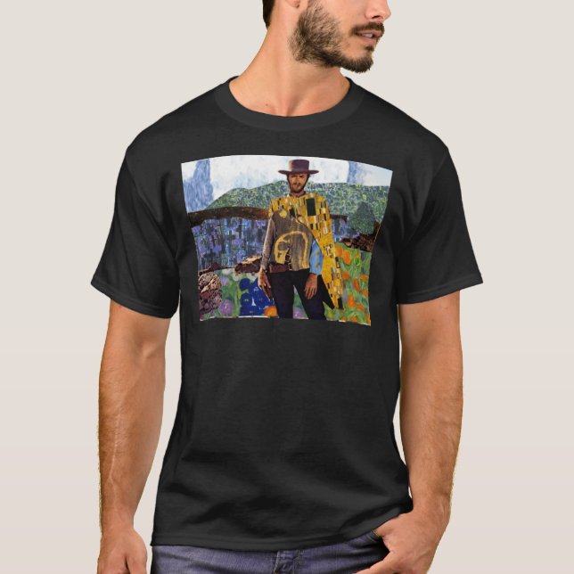 Camiseta Klimt Eastwood Poster (Anverso)