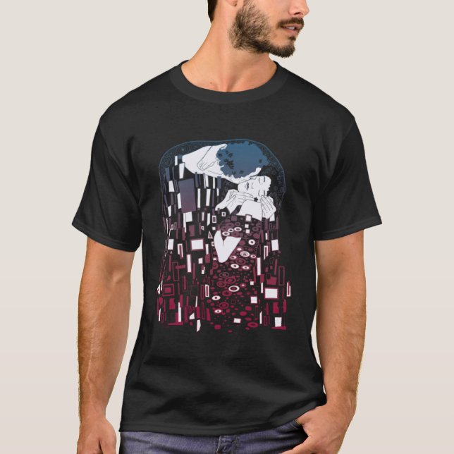 Camiseta Klimt Kiss (Anverso)