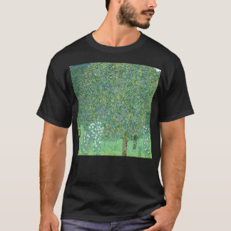 Camiseta Klimt - Rosebushes Bajo Los Árboles