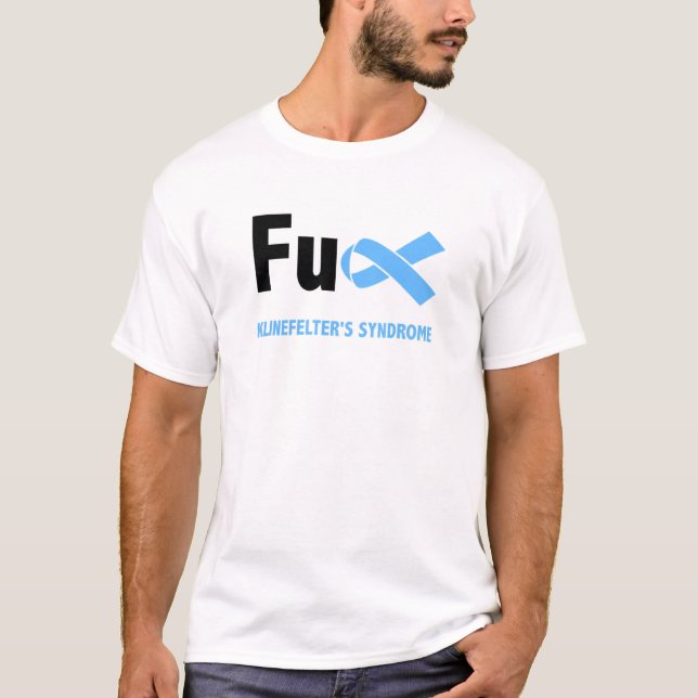 Camiseta Klinefelters Syndrome Awareness Klinefelter Reifen (Anverso)