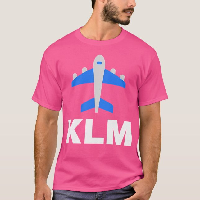 Camiseta Klm Royal Dutch Airlines (Anverso)