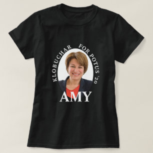 Camiseta Klobuchar para POTUS con el retrato