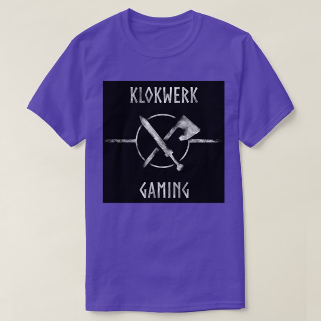 Camiseta Klokwerk Gaming (Diseño del anverso)