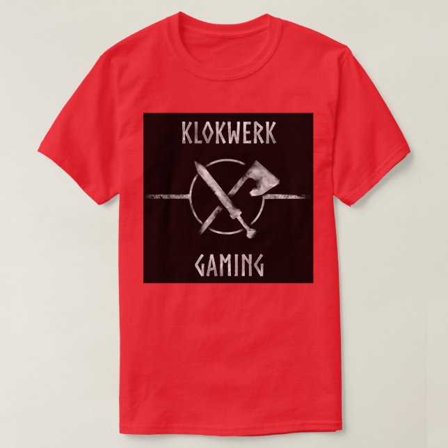 Camiseta Klokwerk Gaming Classic TShirt (Diseño del anverso)