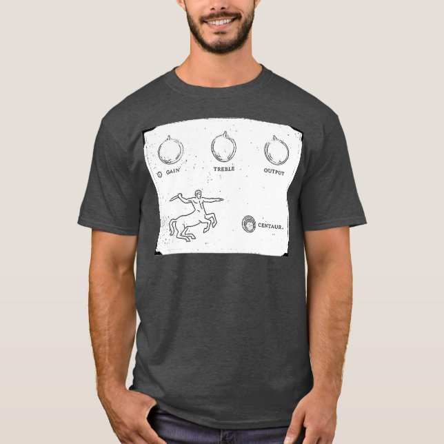 Camiseta Klon Centaur Guitar Pedal (Anverso)