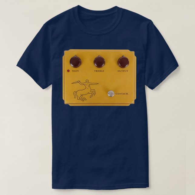 Camiseta Klon Centaur Profesional Overdrive Pedal de guitar (Diseño del anverso)