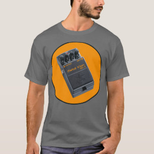 Camiseta Klon metalizado con Centaur para el jefe de guitar