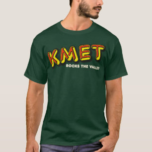 Camiseta KMET sacude el valle que derrotó a la radio de Los