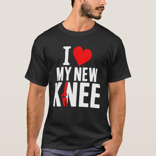 Camiseta Knee Replacement Surgery Get Well Soon Post Recove (Anverso)