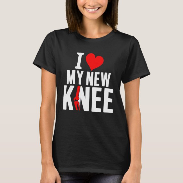 Camiseta Knee Replacement Surgery Get Well Soon Post Recove (Anverso)
