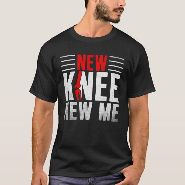 Camiseta Knee Replacement Surgery Get Well Soon Post Recove (Anverso)