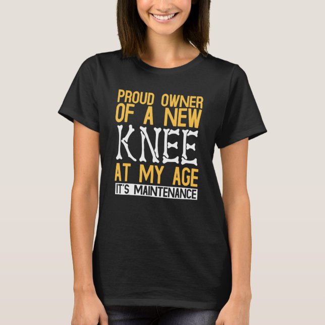 Camiseta Knee Surgery Hospital Patient (Anverso)