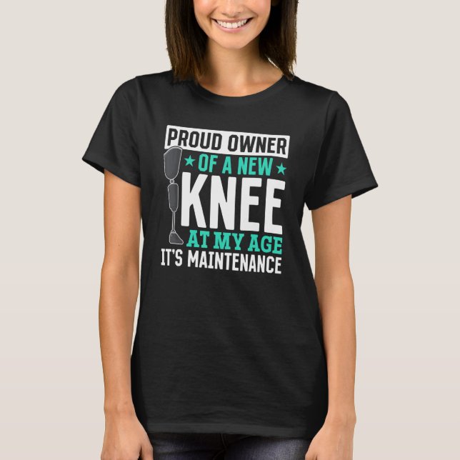 Camiseta Knee Surgery   Hospital Patient (Anverso)
