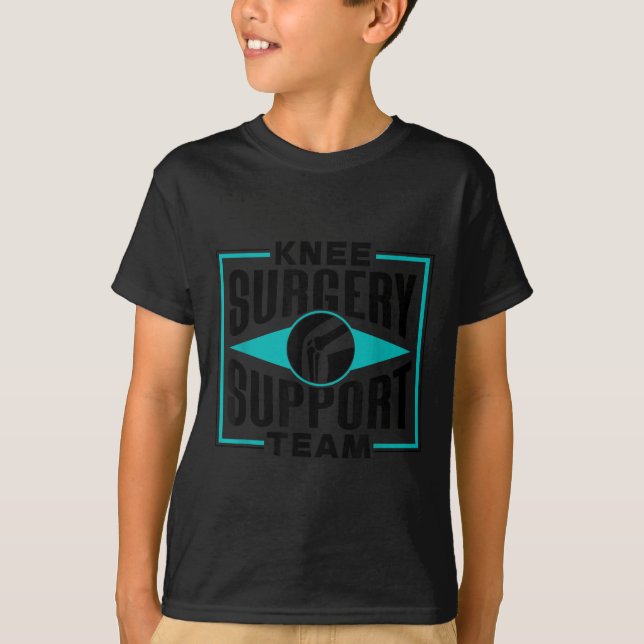 Camiseta Knee Surgery Suprt Team Patient Knees Recovery Ope (Anverso)