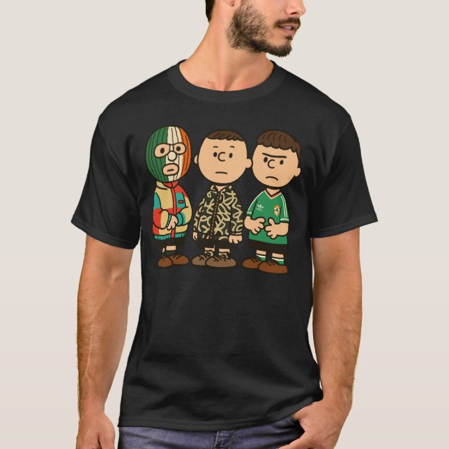 Camiseta Kneecap Fan Art Mashup friends (Anverso)