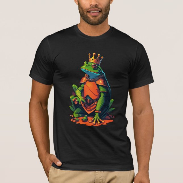 Camiseta Kneeling Frog King Knight (Anverso)