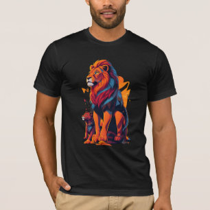 Camiseta Kneeling Lion Knight