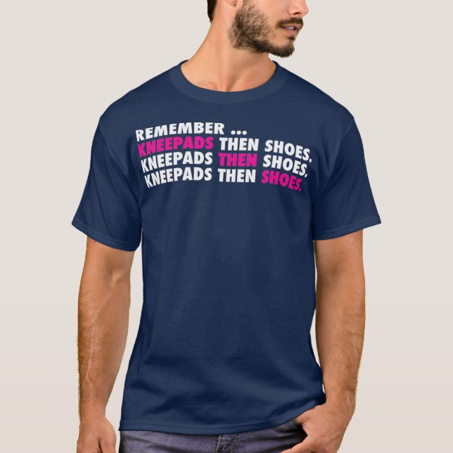 Camiseta Kneepads Y luego zapatillas de voleibol (Anverso)