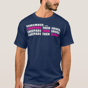 Camiseta Kneepads Y luego zapato voleibol