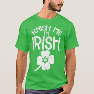 Camiseta Knéme Im Pun de comida judía irlandesa St Patric
