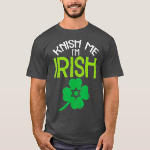 Camiseta Knéme Im Pun de comida judía irlandesa St Patric