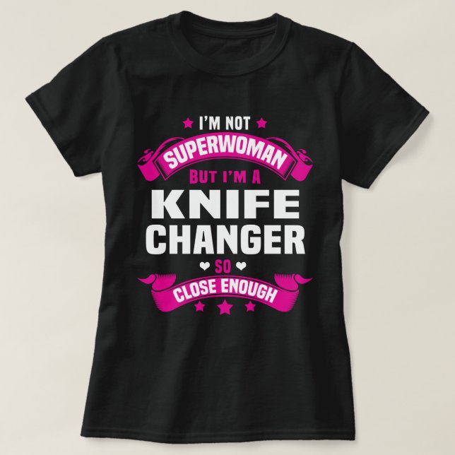 Camiseta Knife Changer (Diseño del anverso)