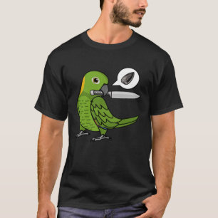 Camiseta Knife Parrot quiere semillas de Amazonía napoleóni