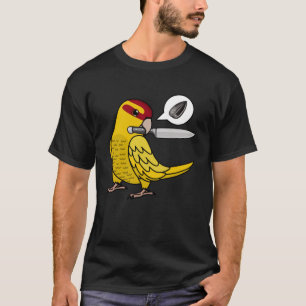 Camiseta Knife Parrot quiere semillas de Lutino Kakariki am