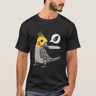 Camiseta Knife Parrot quiere semillas en Cockatiel