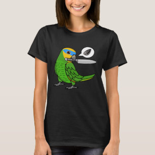 Camiseta Knife Parrot quiere semillas en la Amazonía alada 