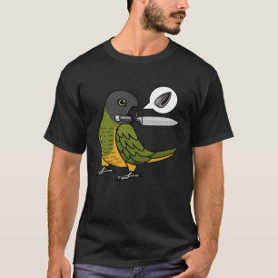 Camiseta Knife Parrot quiere semillas en loro Senegal