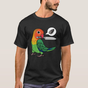 Camiseta Knife Parrot Quiere Semillas I Fischers Lovebird