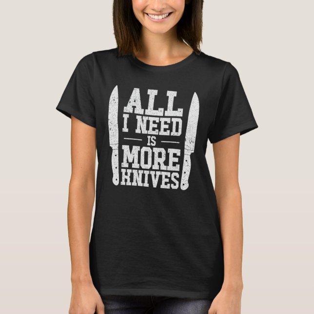 Camiseta Knifemaking Knife Making Bladesmith Smithing Knive (Anverso)