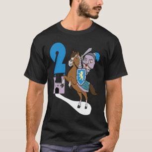 Camiseta Knight 2nd Birthday Castle Armor Medie