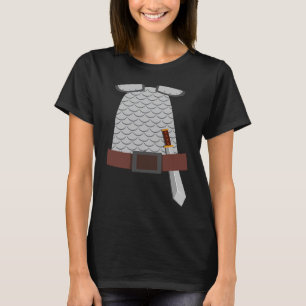 Camiseta Knight Costume Armor Medieval Helloween