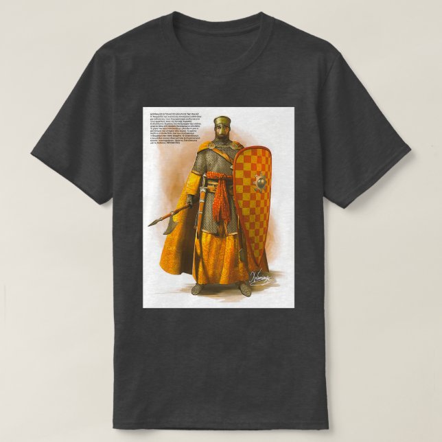 Camiseta Knight medieval de Norman (Diseño del anverso)
