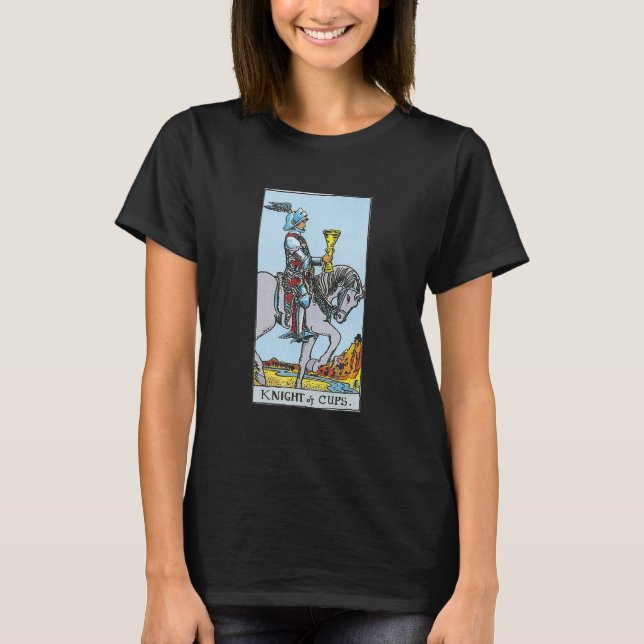 Camiseta Knight of Cups  King of Cups Tarot Card (Anverso)