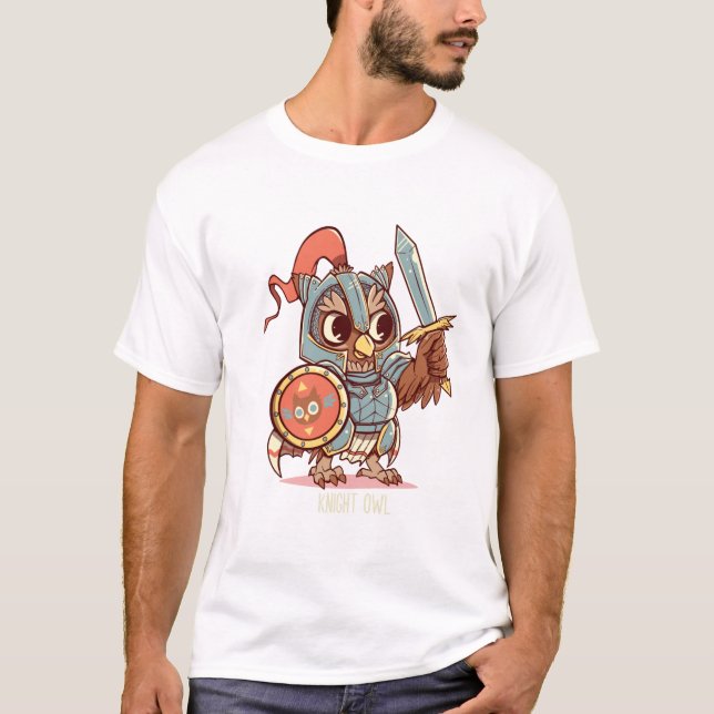 Camiseta Knight Owl (Anverso)