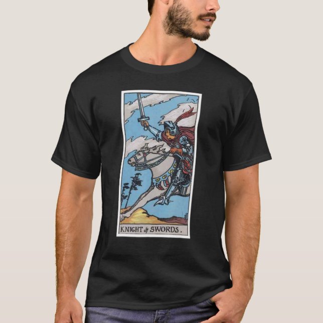 Camiseta Knight Tarot Card (Anverso)