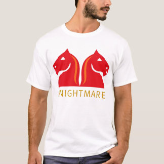 Camiseta knightmare en rojo