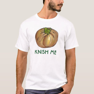 Camiseta Knish (Beso) Me Spinach Knishes Deli Food Tee