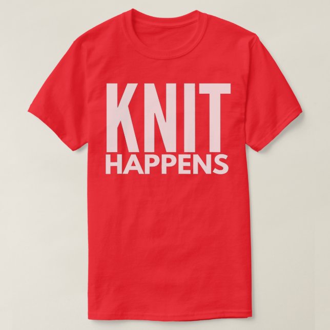 Camiseta Knit Ocurre Divertido Tentando Cita Sarcástica Kni (Diseño del anverso)